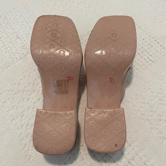 Jeffrey Campbell bubble gum platform cross band strap slides 10 SHELF 4846 - Picture 2 of 10